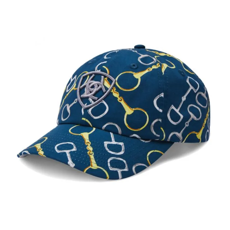 Ariat Adult Unisex Cotton Print Cap - Bit Print 